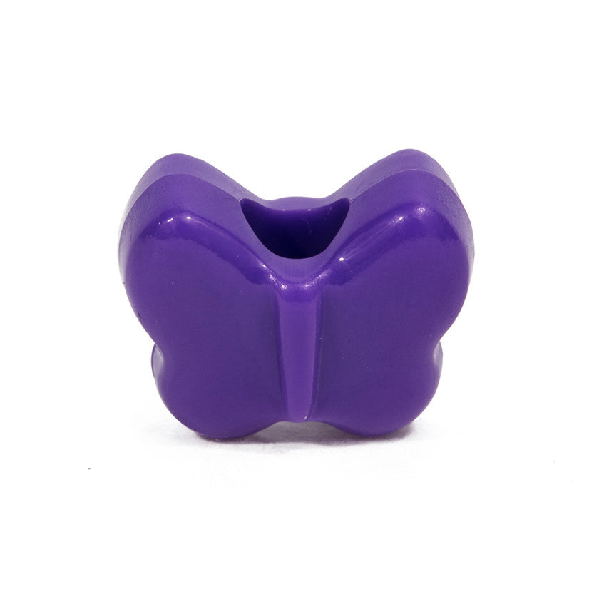 Purple Butterfly Bead - 100 Bead Pack